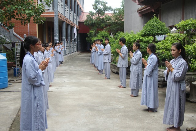 Thái Bình: Khai mạc khóa tu mùa hè tại chùa Từ Xuyên