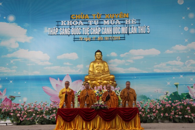 Thái Bình: Khai mạc khóa tu mùa hè tại chùa Từ Xuyên