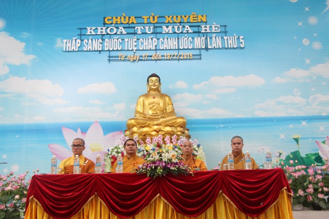 Thái Bình: Khai mạc khóa tu mùa hè tại chùa Từ Xuyên