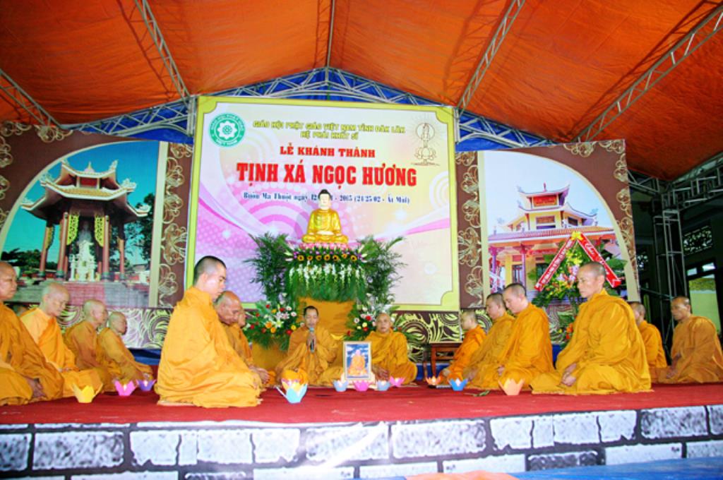 ĐĂK LẮC: Lễ Khánh Thành Tịnh xá Ngọc Hương