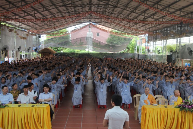 Thái Bình: Khai mạc khóa tu mùa hè tại chùa Từ Xuyên