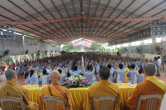 Thái Bình: Khai mạc khóa tu mùa hè tại chùa Từ Xuyên