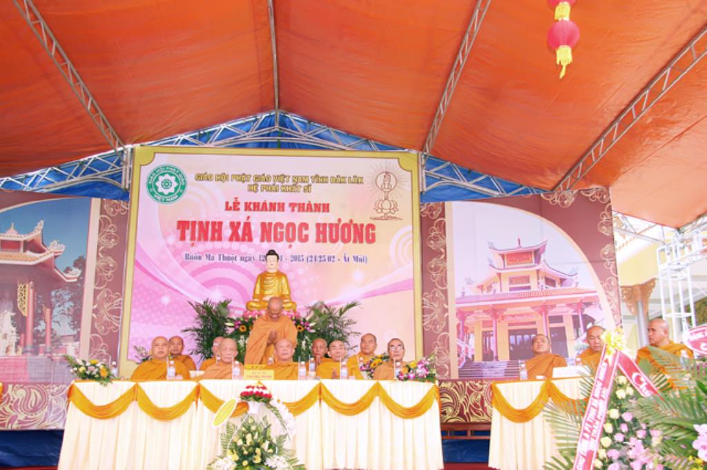 ĐĂK LẮC: Lễ Khánh Thành Tịnh xá Ngọc Hương
