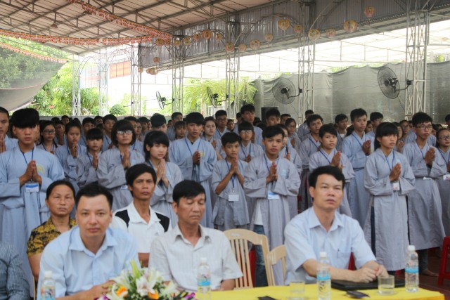 Thái Bình: Khai mạc khóa tu mùa hè tại chùa Từ Xuyên