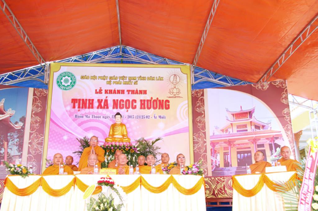 ĐĂK LẮC: Lễ Khánh Thành Tịnh xá Ngọc Hương