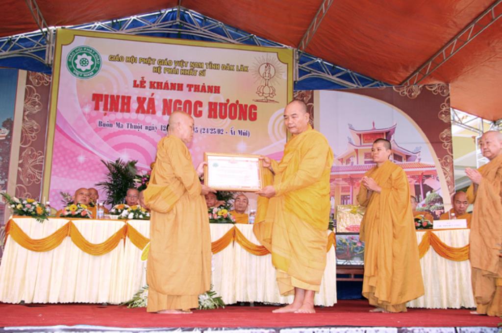 ĐĂK LẮC: Lễ Khánh Thành Tịnh xá Ngọc Hương