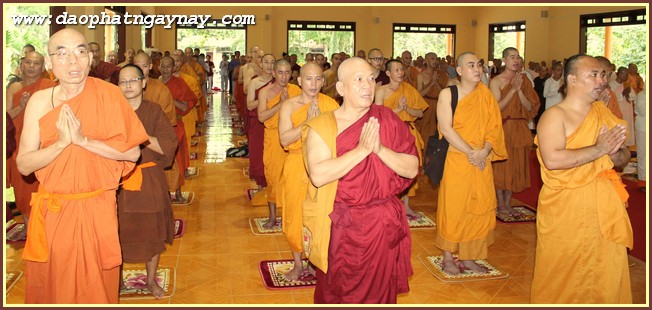 Đồng Nai: lễ nhập hạ Phật Giáo Nam Tông tại Thiền Viện Phước Sơn