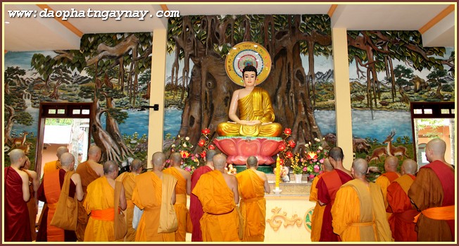 Đồng Nai: lễ nhập hạ Phật Giáo Nam Tông tại Thiền Viện Phước Sơn