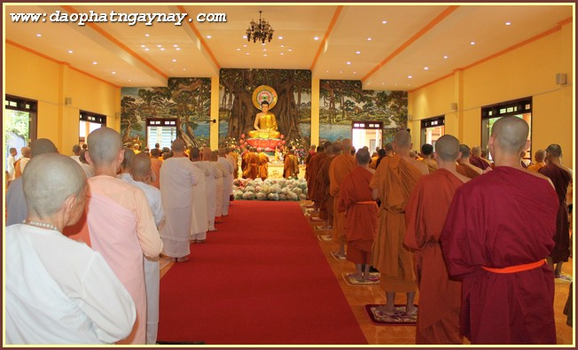 Đồng Nai: lễ nhập hạ Phật Giáo Nam Tông tại Thiền Viện Phước Sơn