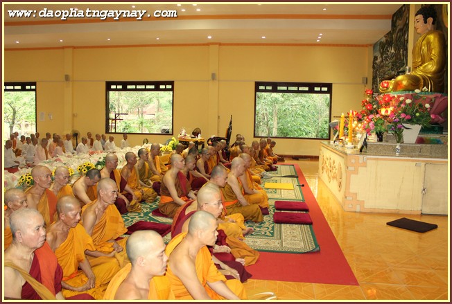 Đồng Nai: lễ nhập hạ Phật Giáo Nam Tông tại Thiền Viện Phước Sơn