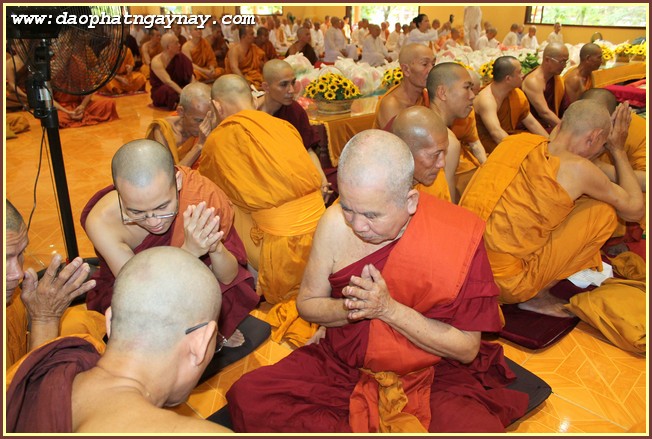Đồng Nai: lễ nhập hạ Phật Giáo Nam Tông tại Thiền Viện Phước Sơn