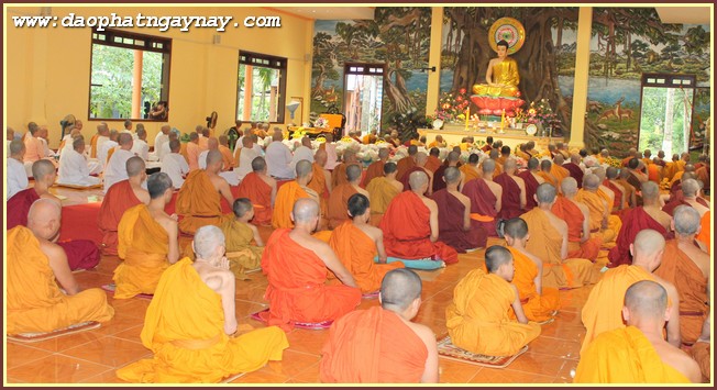 Đồng Nai: lễ nhập hạ Phật Giáo Nam Tông tại Thiền Viện Phước Sơn