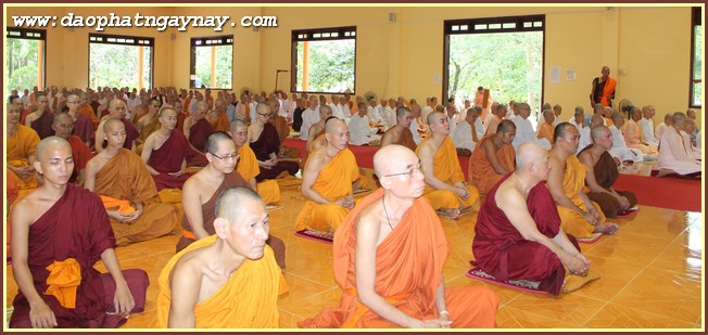 Đồng Nai: lễ nhập hạ Phật Giáo Nam Tông tại Thiền Viện Phước Sơn