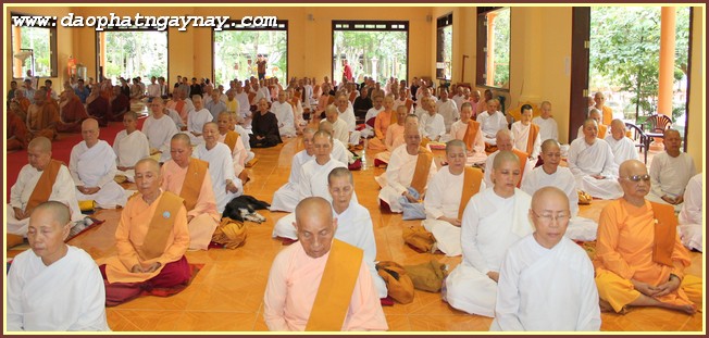 Đồng Nai: lễ nhập hạ Phật Giáo Nam Tông tại Thiền Viện Phước Sơn