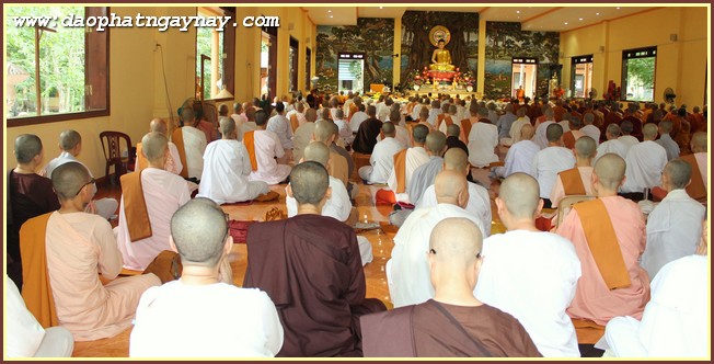 Đồng Nai: lễ nhập hạ Phật Giáo Nam Tông tại Thiền Viện Phước Sơn