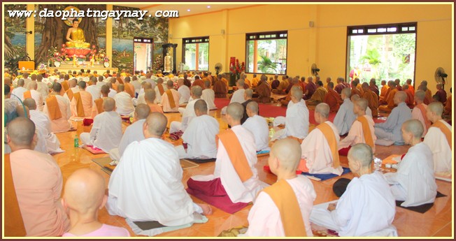 Đồng Nai: lễ nhập hạ Phật Giáo Nam Tông tại Thiền Viện Phước Sơn
