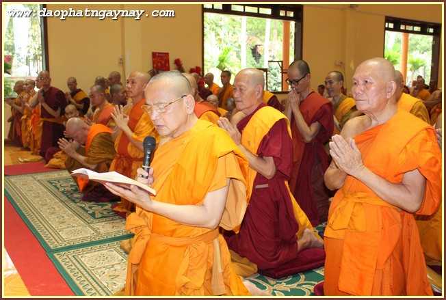Đồng Nai: lễ nhập hạ Phật Giáo Nam Tông tại Thiền Viện Phước Sơn
