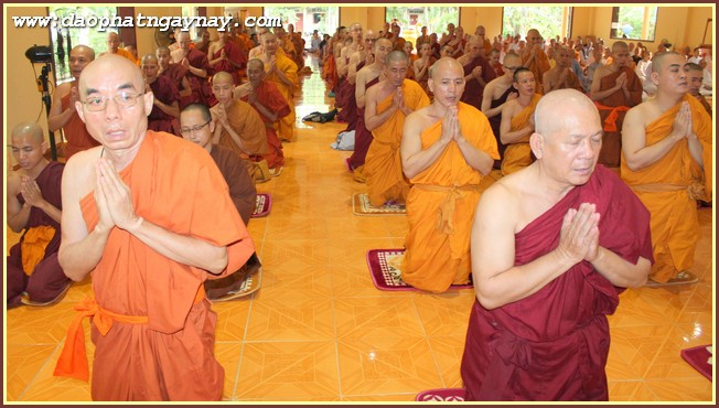 Đồng Nai: lễ nhập hạ Phật Giáo Nam Tông tại Thiền Viện Phước Sơn