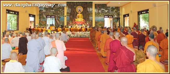 Đồng Nai: lễ nhập hạ Phật Giáo Nam Tông tại Thiền Viện Phước Sơn