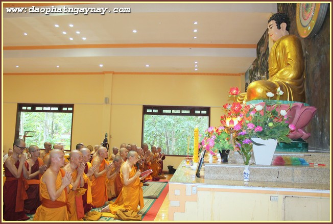 Đồng Nai: lễ nhập hạ Phật Giáo Nam Tông tại Thiền Viện Phước Sơn