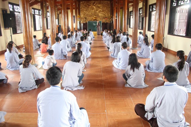 Thái Bình:  Khóa tu một ngày an lạc tại chùa Từ Xuyên