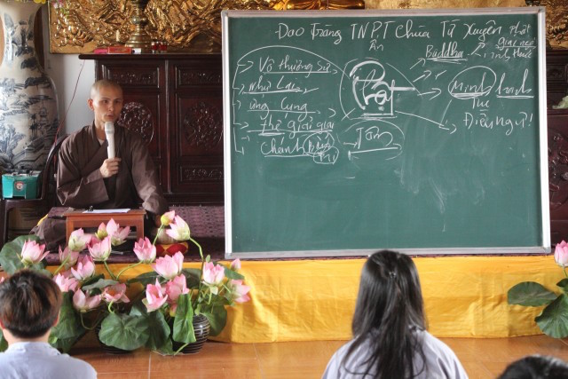 Thái Bình:  Khóa tu một ngày an lạc tại chùa Từ Xuyên