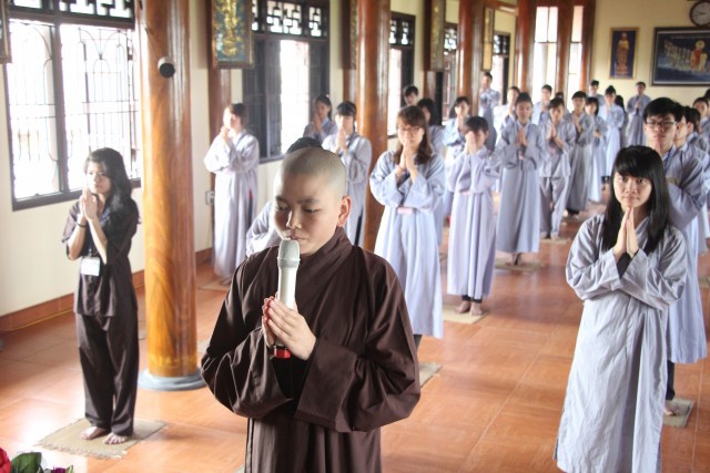 Thái Bình:  Khóa tu một ngày an lạc tại chùa Từ Xuyên