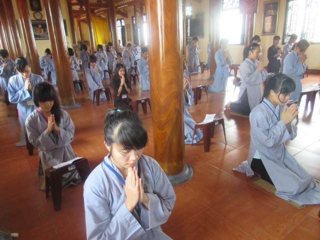 Thái Bình:  Khóa tu một ngày an lạc tại chùa Từ Xuyên