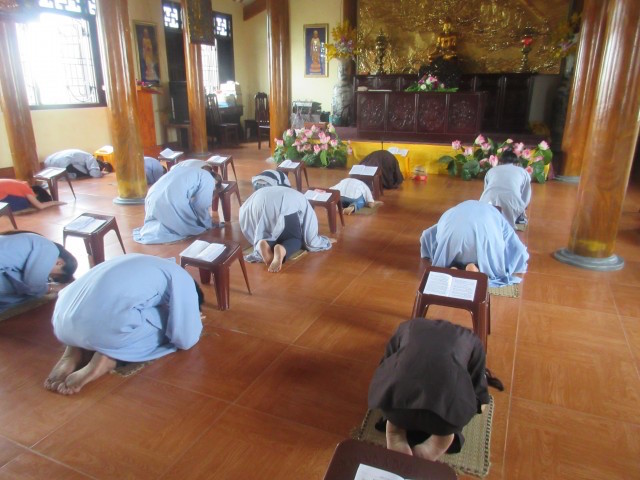 Thái Bình:  Khóa tu một ngày an lạc tại chùa Từ Xuyên