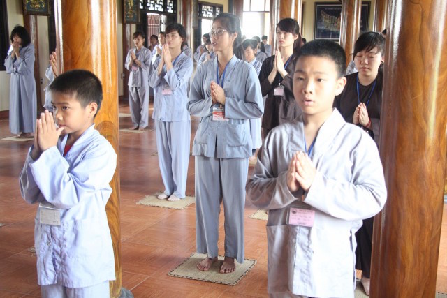 Thái Bình:  Khóa tu một ngày an lạc tại chùa Từ Xuyên