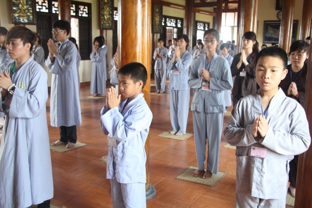 Thái Bình:  Khóa tu một ngày an lạc tại chùa Từ Xuyên