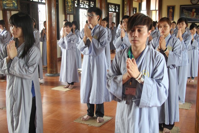 Thái Bình:  Khóa tu một ngày an lạc tại chùa Từ Xuyên