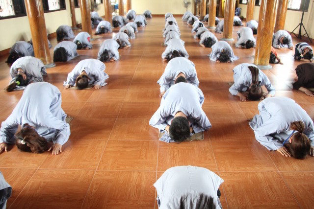 Thái Bình:  Khóa tu một ngày an lạc tại chùa Từ Xuyên