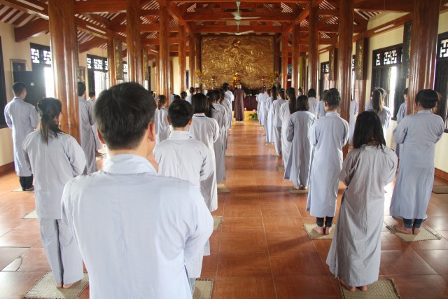 Thái Bình:  Khóa tu một ngày an lạc tại chùa Từ Xuyên