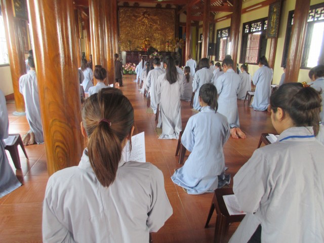 Thái Bình:  Khóa tu một ngày an lạc tại chùa Từ Xuyên