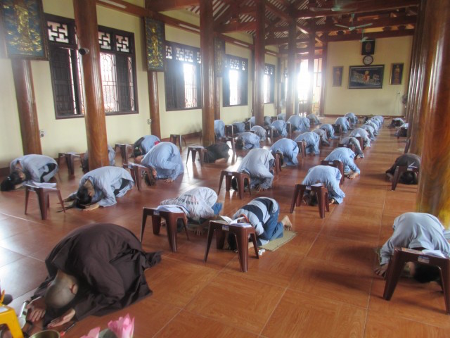 Thái Bình:  Khóa tu một ngày an lạc tại chùa Từ Xuyên