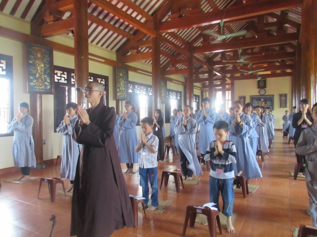 Thái Bình:  Khóa tu một ngày an lạc tại chùa Từ Xuyên