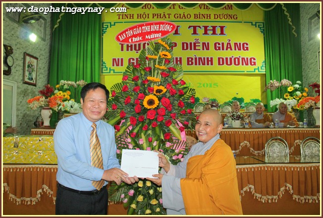 Bình Dương: Ban Tôn Giáo Bình Dương viếng thăm trường hạ Hội Khánh - Tây Thiên