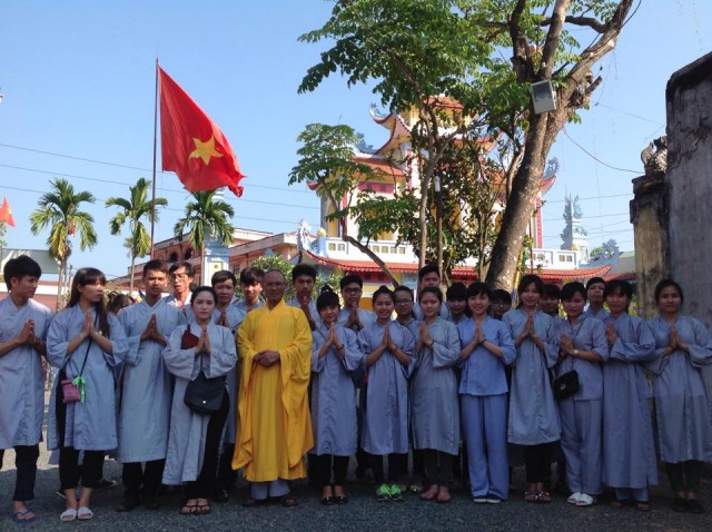 Vĩnh Phúc: Khóa tu một ngày an lạc lần ba tại chùa Tích Sơn