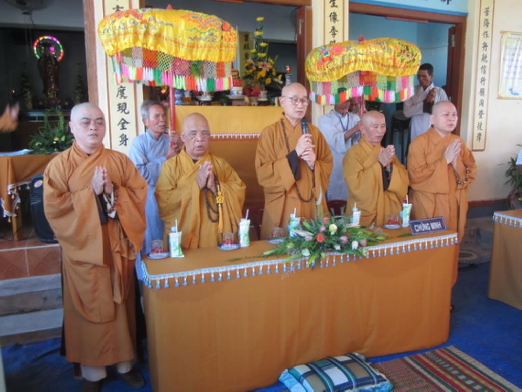 Lễ nhập tự chùa Đồng Quang