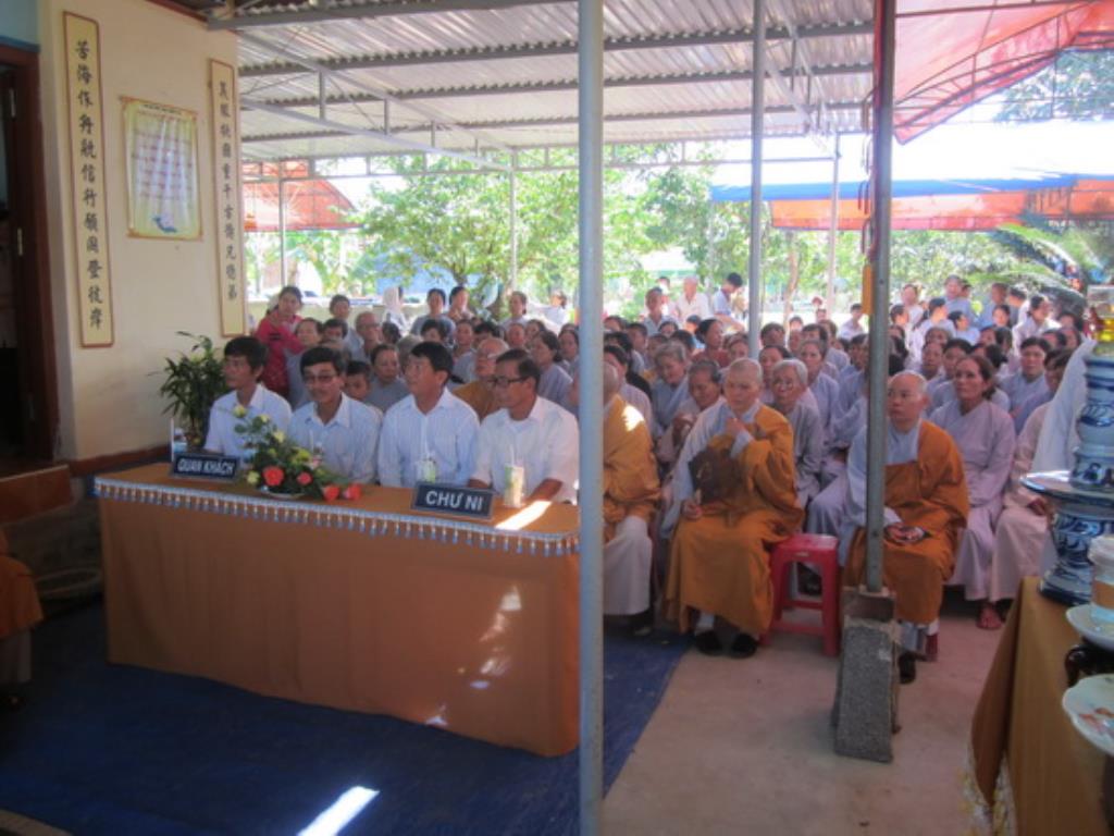 Lễ nhập tự chùa Đồng Quang