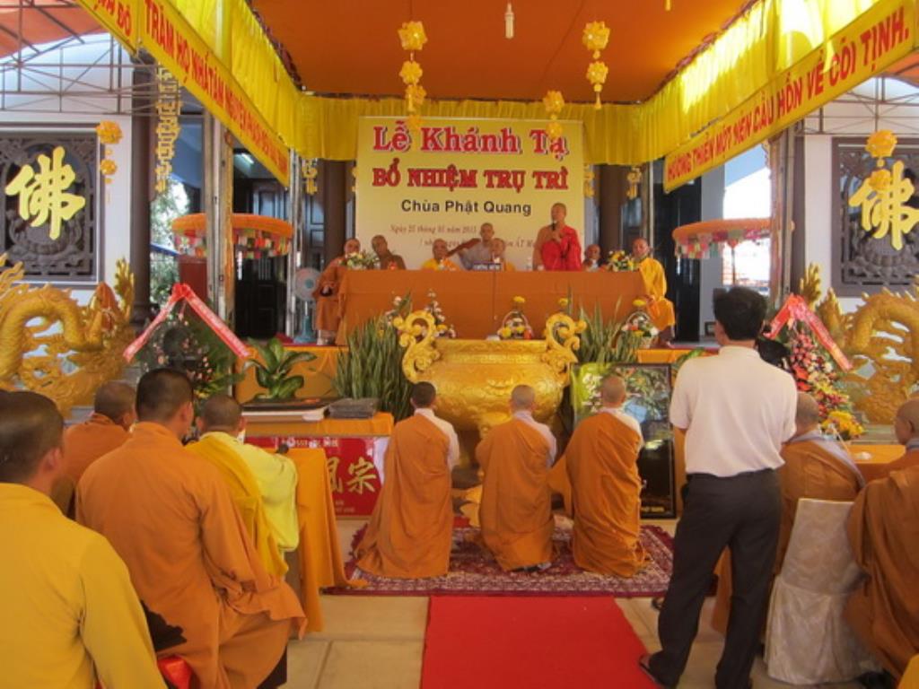 Lễ Khánh tạ đại hùng bửu điện và bổ nhiệm trụ trì chùa Phật Quang