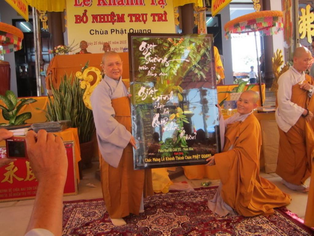 Lễ Khánh tạ đại hùng bửu điện và bổ nhiệm trụ trì chùa Phật Quang