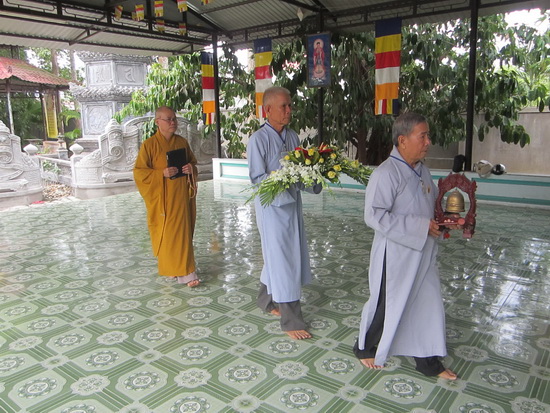 Nha Trang: Chùa Sắc Tứ Minh Thiện tổ chức khóa tu niệm Phật.