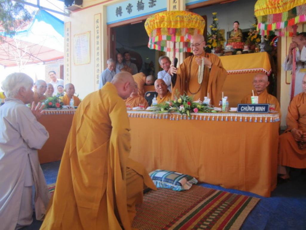Lễ nhập tự chùa Đồng Quang