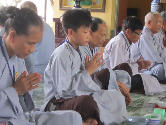 Nha Trang: Chùa Sắc Tứ Minh Thiện tổ chức khóa tu niệm Phật.