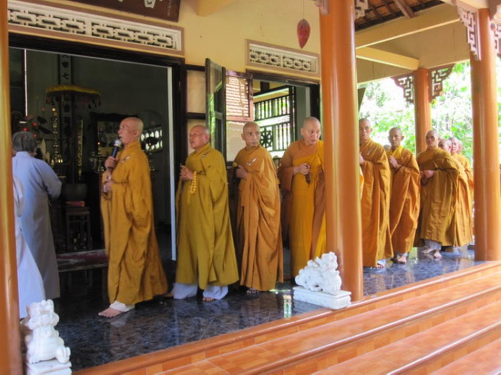 Lễ chung thất cố Đại đức Thích Đạo Luận