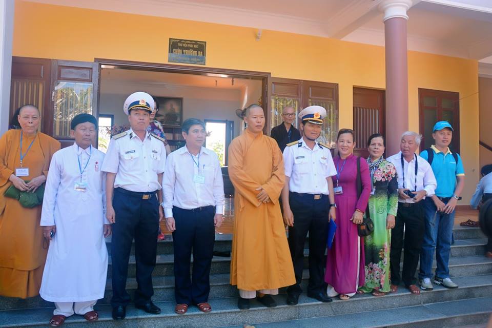 Khánh Hòa: Đoàn Chư tôn giáo phẩm Văn phòng II Trung Ương GHPGVN thăm Trường Sa