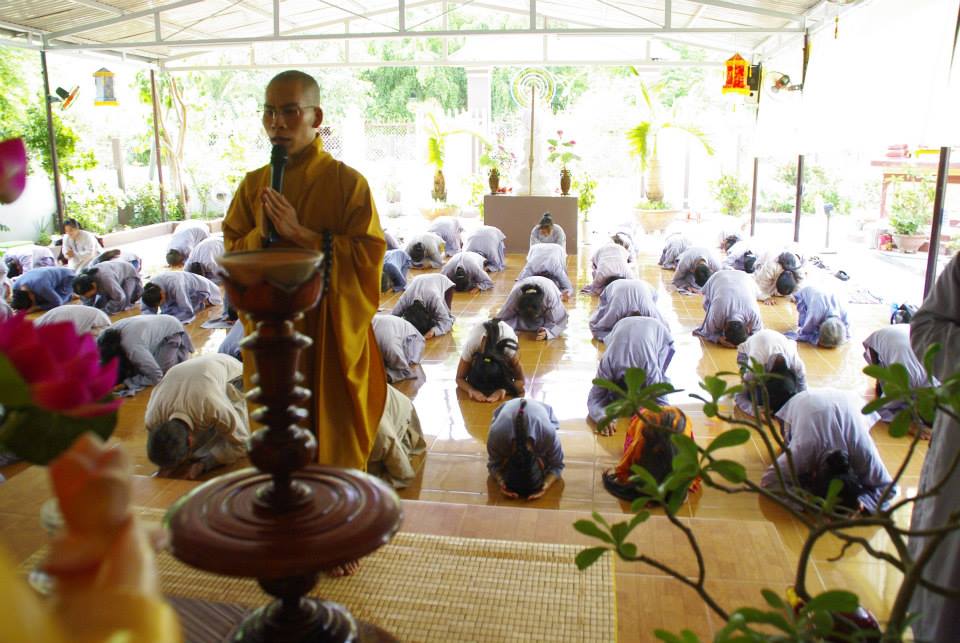 Khánh Hòa: Chùa Minh Đức tổ chức Khóa tu Một Ngày An lạc lần thứ 2