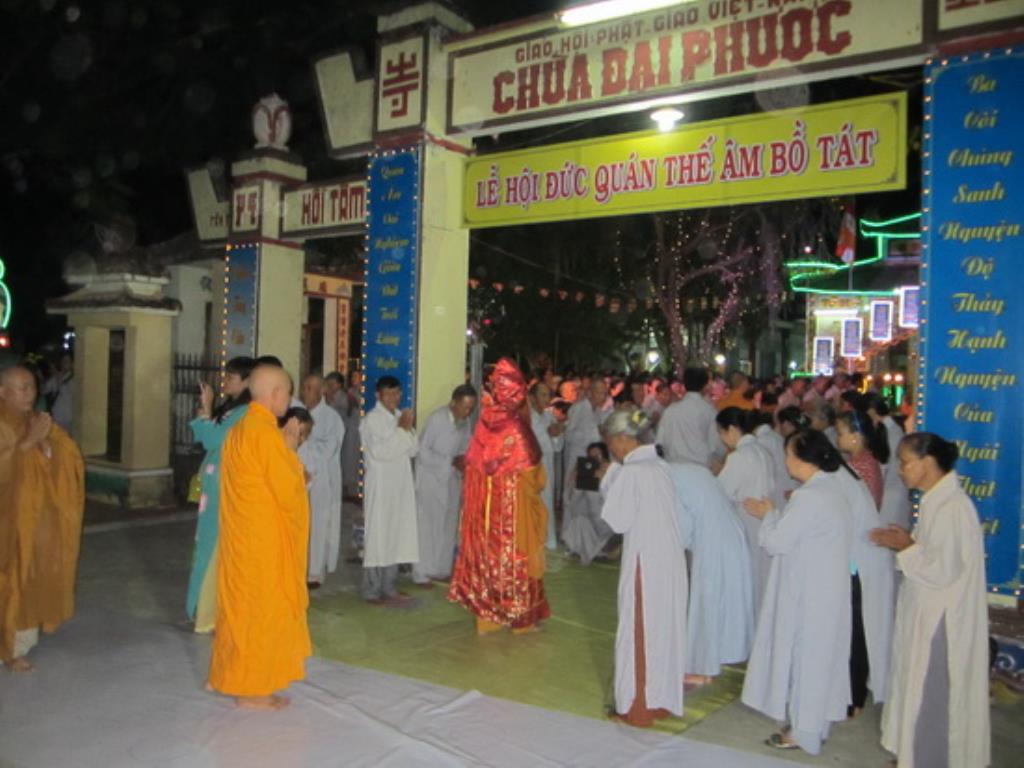 Lễ vía Đức Bồ-tát Quan Âm tại chùa Đại Phước